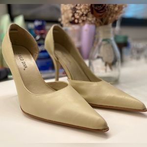 High Heeled Nude Shoes